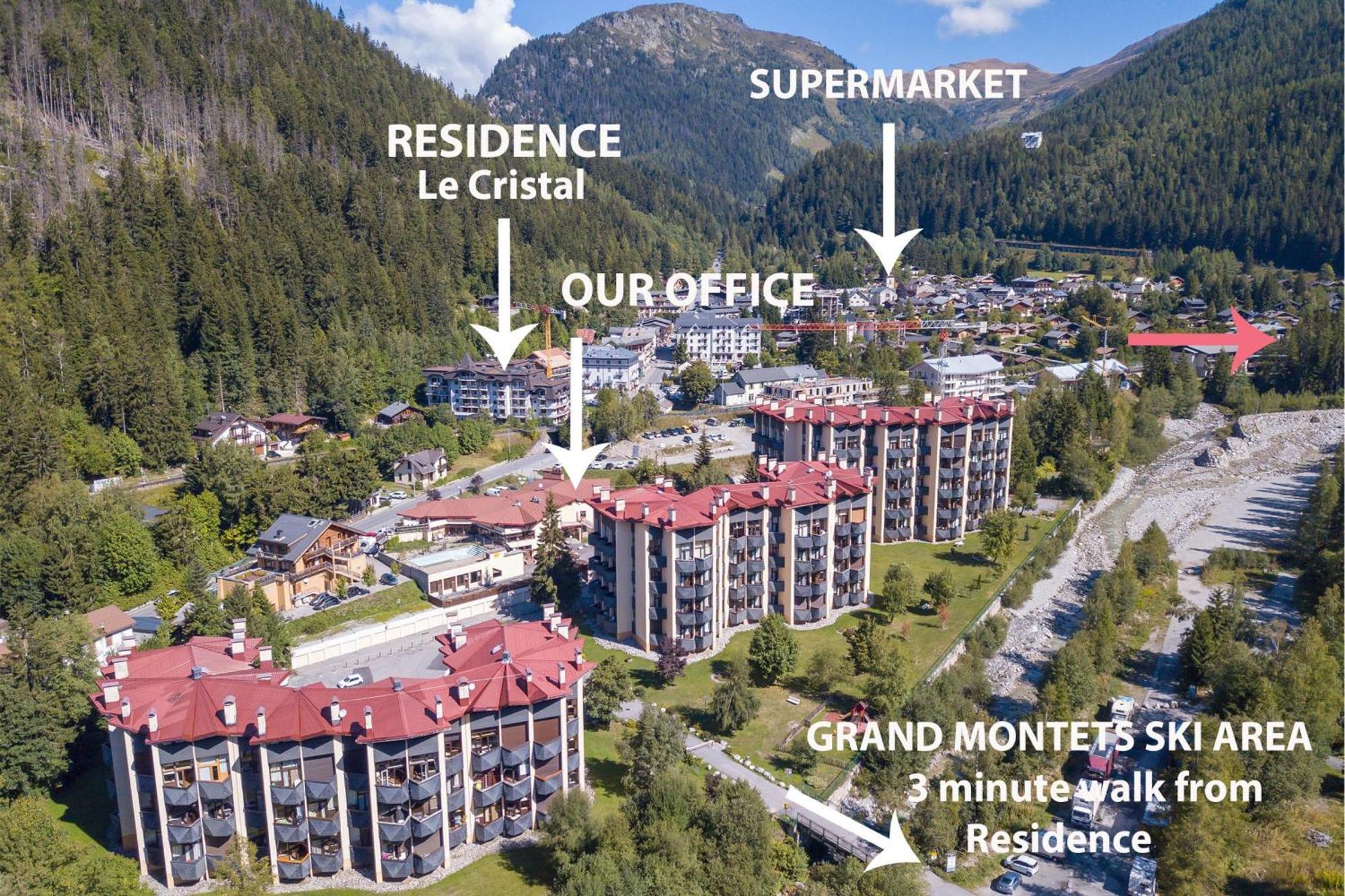 Residence Le Cristal - Grands Montets 8 - Happy Rentals شامونكس المظهر الخارجي الصورة